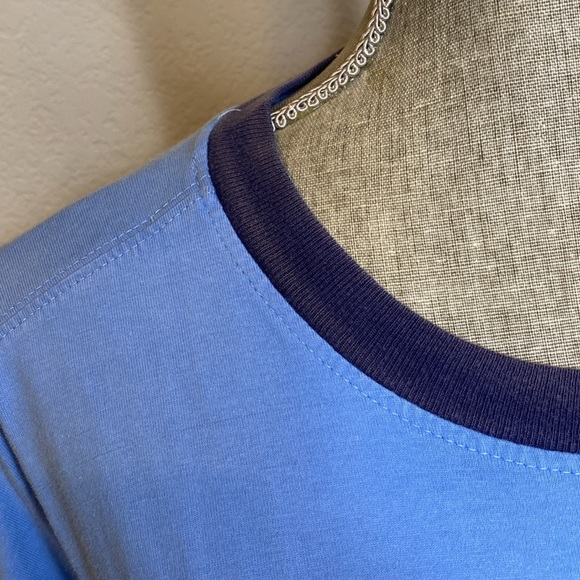 Vintage Y2K Dallas Cowboys Blue and Navy T Shirt with Star - Picture 4 of 10